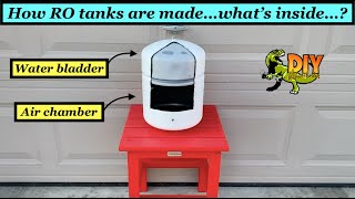Whats inside your Reverse Osmosis Tank  closer look at bladder