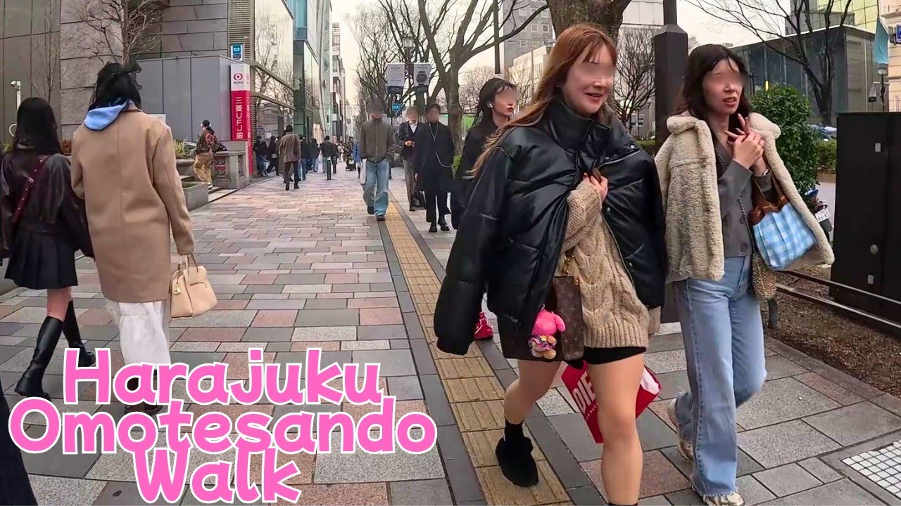 【Harajuku & Omotesando】Tokyo Winter Walk 2026 | Exploring Trendy Districts 34 min【4K】