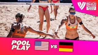 Nuss/Kloth vs. Ludwig/Lippmann  Pool Play Highlights | Brasilia 2024 #BeachProTour