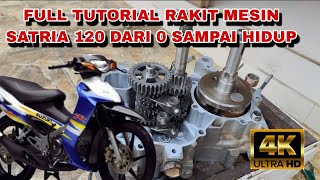 FULL TUTORIAL Assemble the Satria 2 stroke shark / dolphin engine until the engine starts