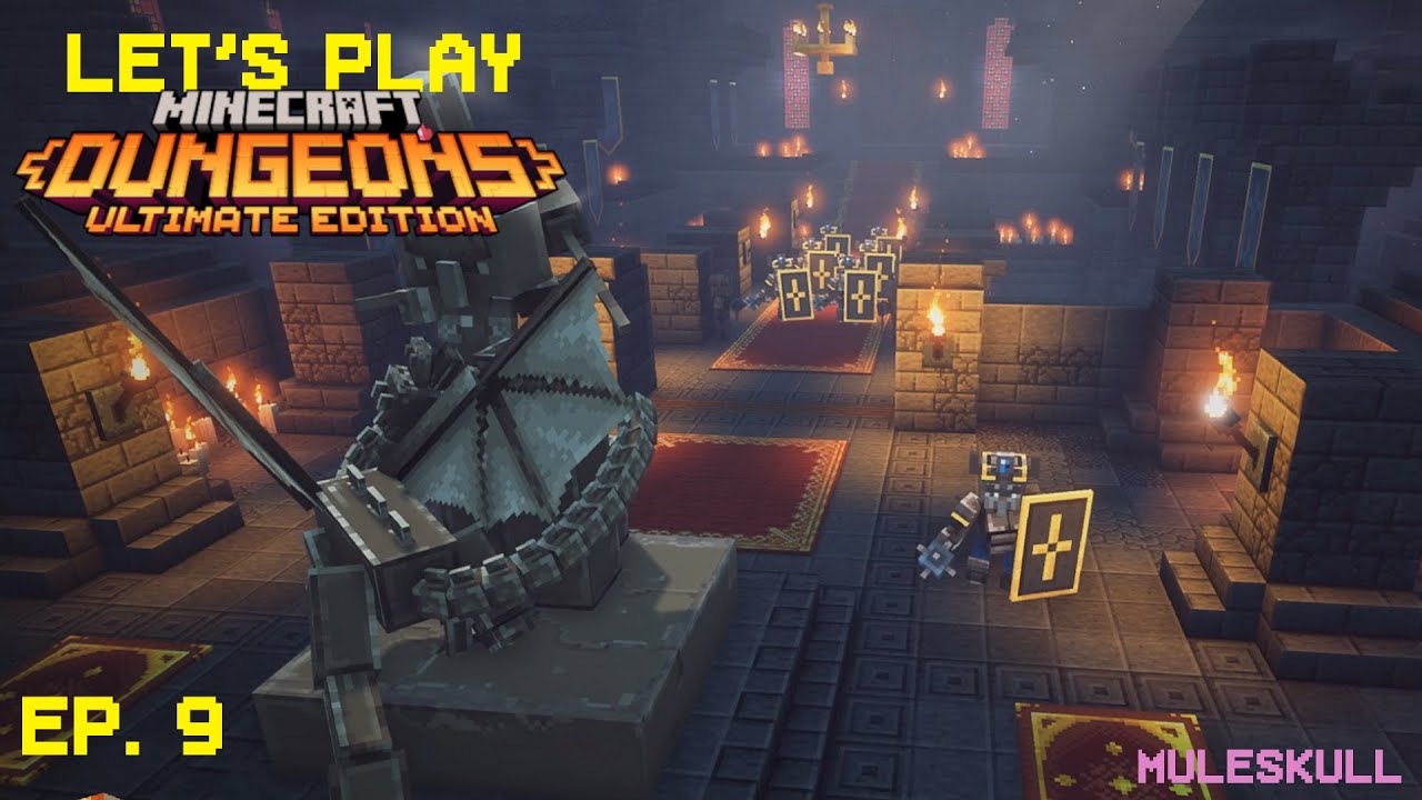 Let's Play Minecraft Dungeons - Episode 9 - Highblock Halls - YouTube