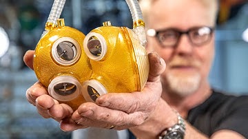 Adam Savage Builds an Artificial Heart Replica!