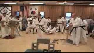 4th dan test, part 4, breaking or kyukpa