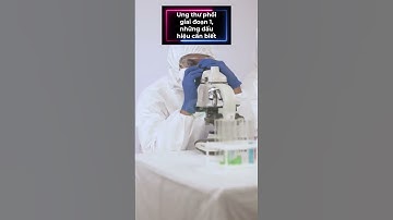 Ung thư phổi giai đoạn 1, những dấu hiệu cần biết #shorts