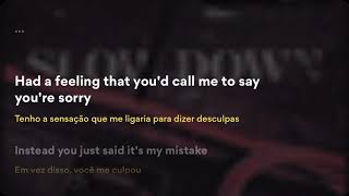 Slow Down, feat jorja smith, maverick sabre, vintage culture , letra , tradução , lyrics Resimi