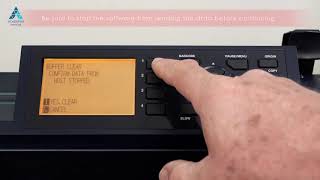 Academia Dimatur – Graphtec FC9000 Series - Stopping the Operation