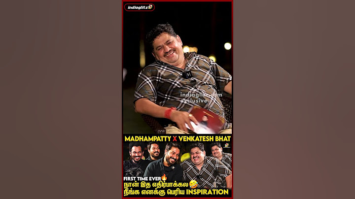 என்ன Replace பண்றது அவ்வளவு Easy இல்ல..🤣- Madhampatty Rangaraj x Venkatesh Bhat |CWC,TCDC | #shorts