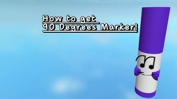 How to get 90 Degrees Marker    :) |Roblox| Find The Markers!