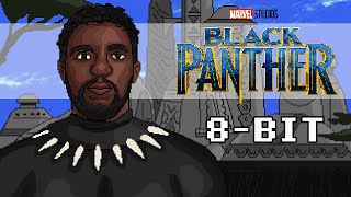 Pantera Negra/Black Panther (Tributo a Chadwick Boseman) - 8-BIT