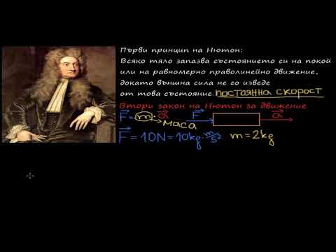Видео: Как се използва вторият закон на Нютон?