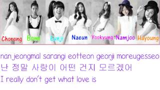 Apink - My My Lyrics (Romanization/Hangul/English) Color Coded Resimi