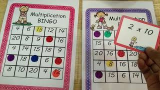 Multiplication Bingo Game screenshot 3