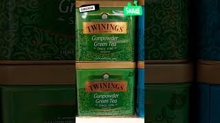 TWININGS GUNPOWDER GREEN TEA & MINT # shorts