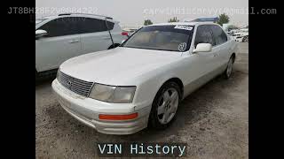 1997 Lexus Ls 400 JT8BH28F2V0084222