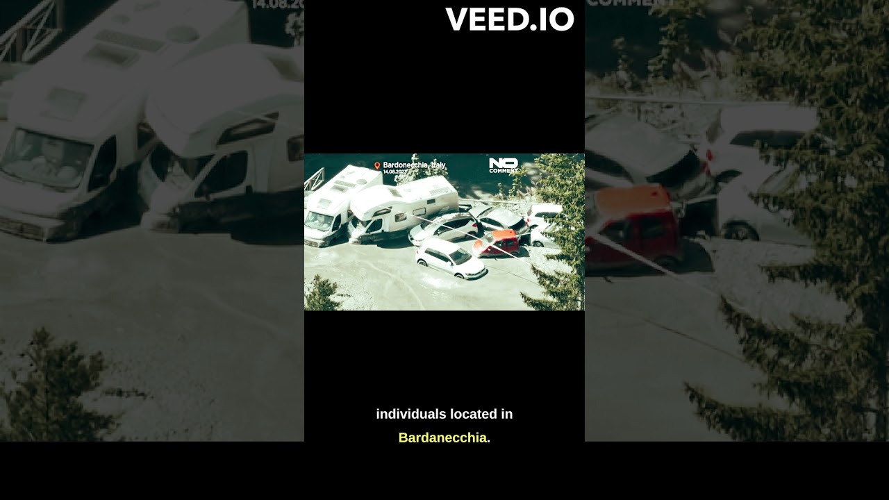 Mud covers Alpine town in Italy after landslide