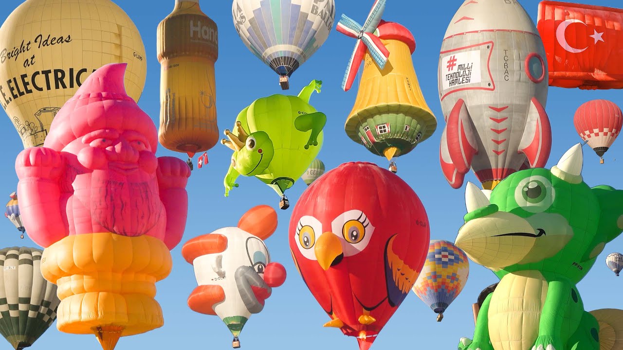 Hot Air Balloon Festival 2022 Highlights in Cappadocia Turkey 🎈 YouTube