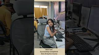 Mahi Fale has successfully completedherData Analytics course from IPCS Global Nagpur
