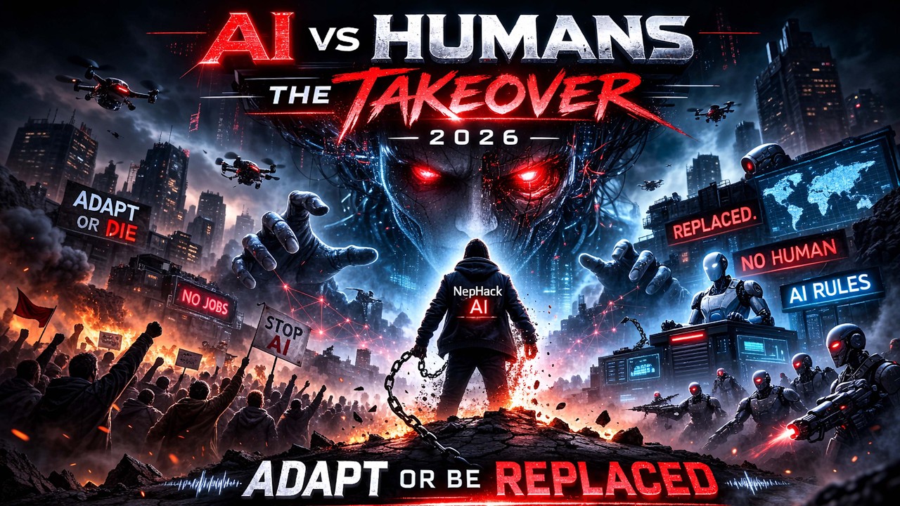 AI vs Humans 🔥 | The Takeover Rap | NepHack 2026 - YouTube