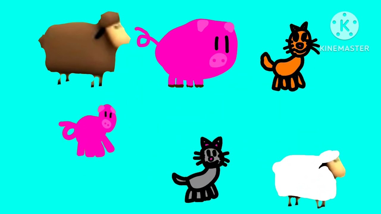 Quiz bits where's mom sheep cat pig for 