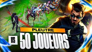 PLEUTRE VS 50 JOUEURS ! C'EST LA RUN LA PLUS SATISFAISANTE SON XIN EST INSANE