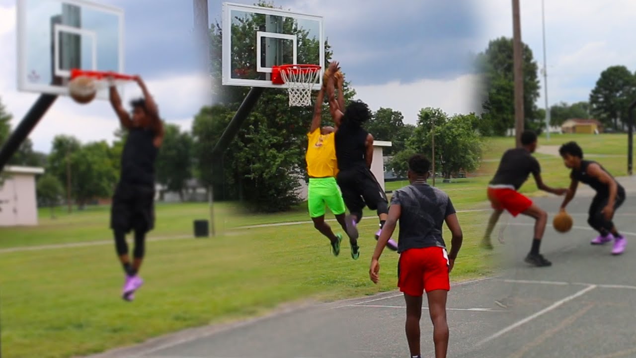 (MUST SEE) INTENSE 2 V 2 Basketball Game Against TOP HIGH SCHOOL PLAYERS!! YouTube