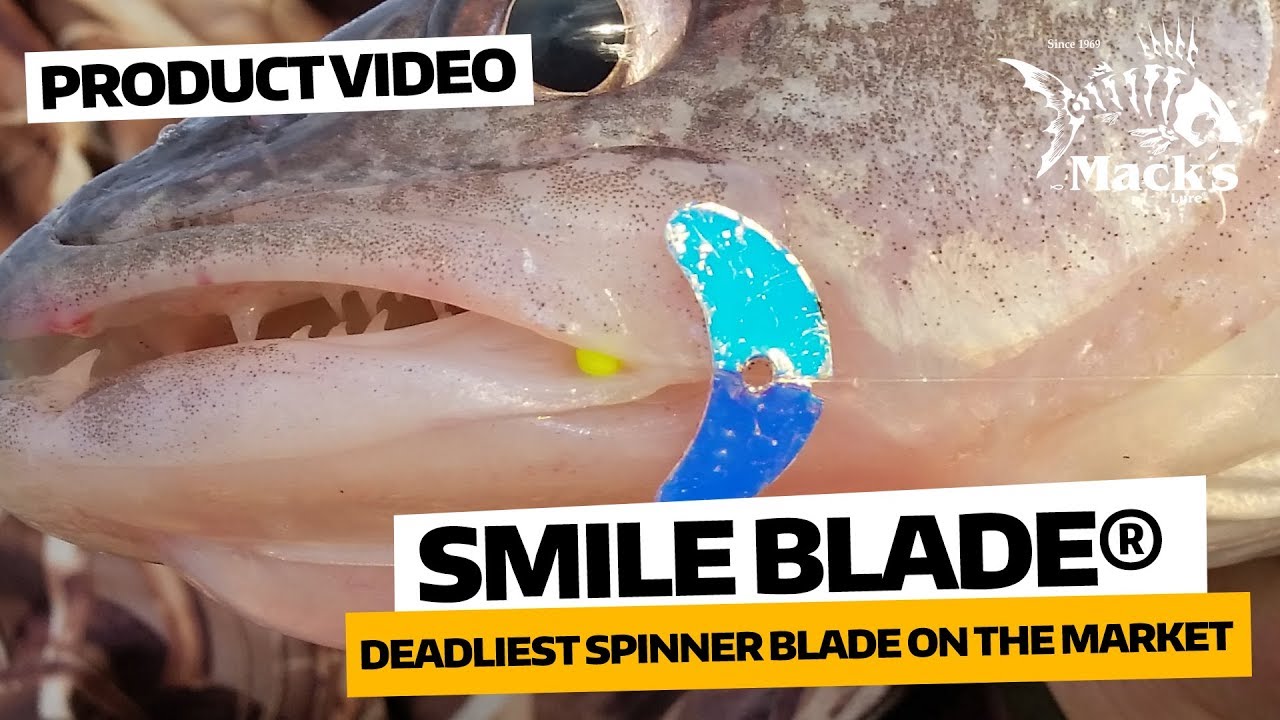 SMILE BLADE®  Deadliest Spinner Blade on the Market 