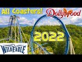 All Roller Coasters at Dollywood Christmas Guide 2022!