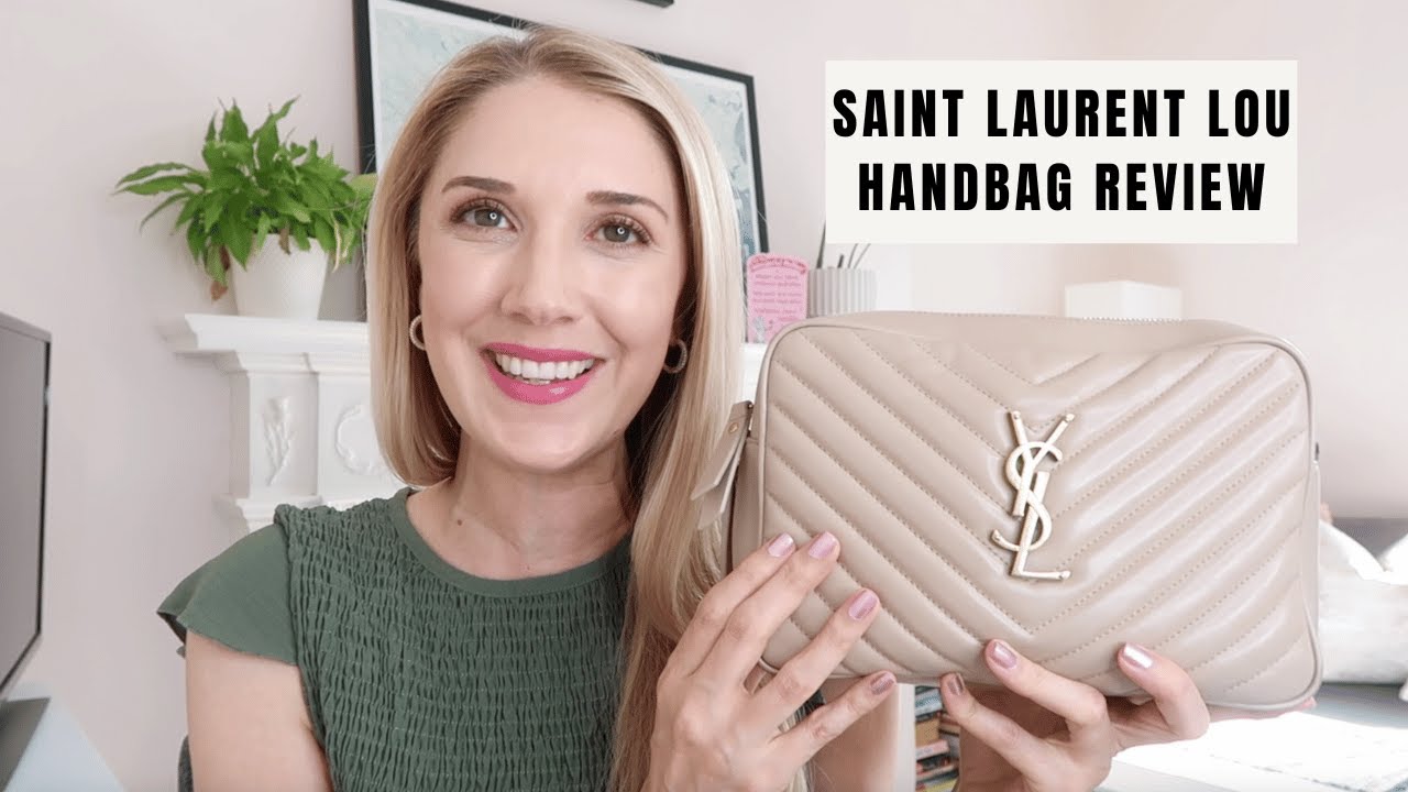 【SAINT LAURENT】LOU CAMERA BAG Handbag Review: Saint Laurent Lou Camera Bag in Beige – What