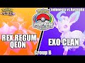 Rex Regum Qeon vs Exo Clan - World Championships 2023 Group B | Pokemon Unite