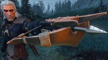 How do you shoot a crossbow in Witcher 3?
