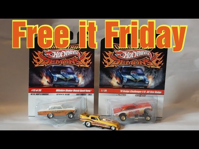 Free it Friday. Hot Wheels Dragstrip Demons - YouTube