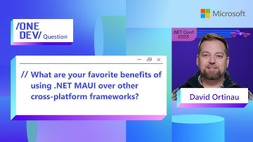 What are your favorite benefits of using .NET MAUI over other cross-platform frameworks?