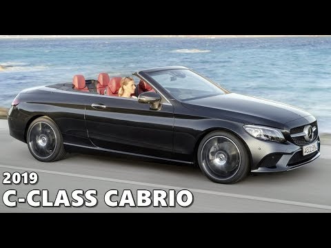 2019 Mercedes C Class Cabrio Exterior Interior Drive