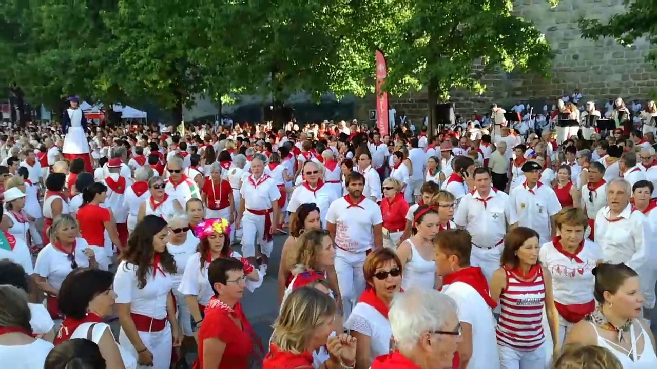 Les mutxiko pendant les Fêtes de Bayonne 2017