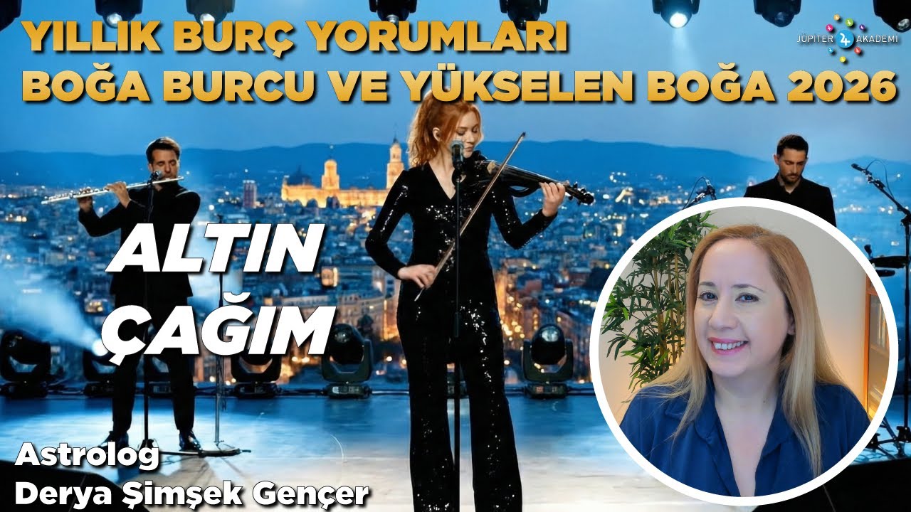 Boğa Burcu ve Yükselen Boğa 2026 Yıllık Burç Yorumları / Altın Çağım