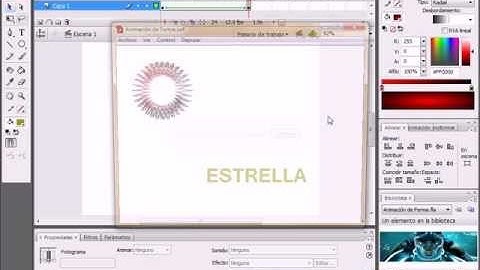 Animación por Interpolación de Forma con FLASH