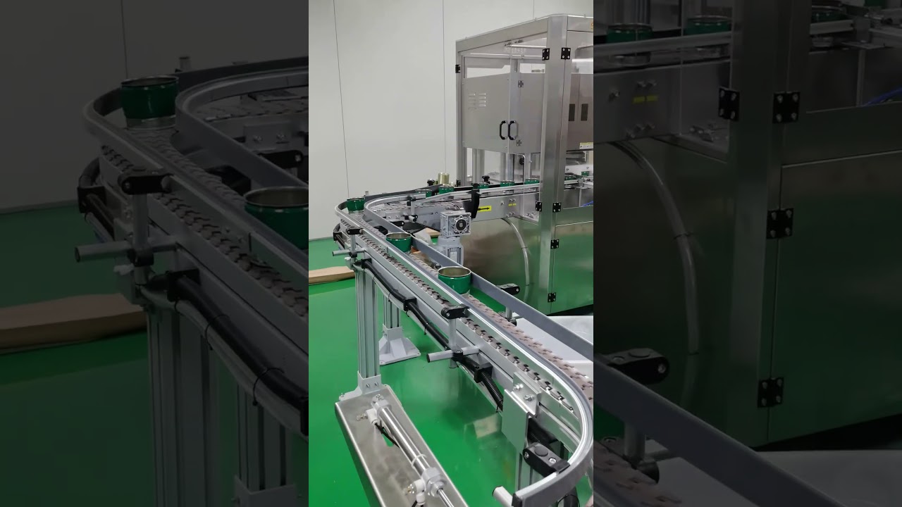 Fully automatic canning production line