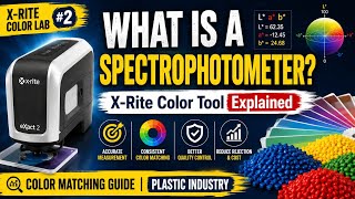 What is a Spectrophotometer | X-Rite Color Tool Explained | Color Matching Guide | X-Rite Color