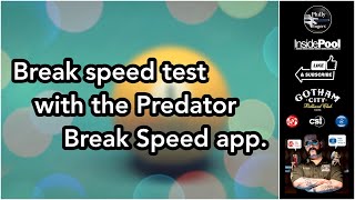 Testing my break speed with the Predator Break Speed app. screenshot 3
