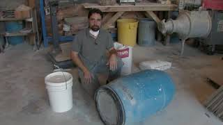 Dry Mixing Materials for Pottery Clay