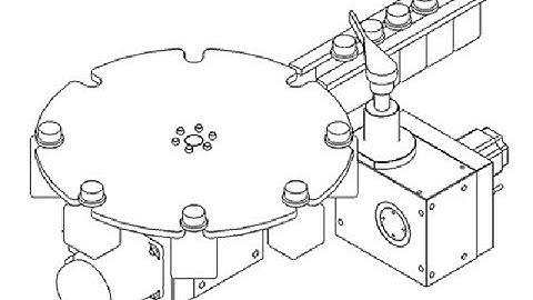 Transfer - Parts Feeding using an Oscillating Arm: Sankyo Automation