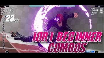 KOF XV Beta - Iori Yagami Easy Beginner Combos