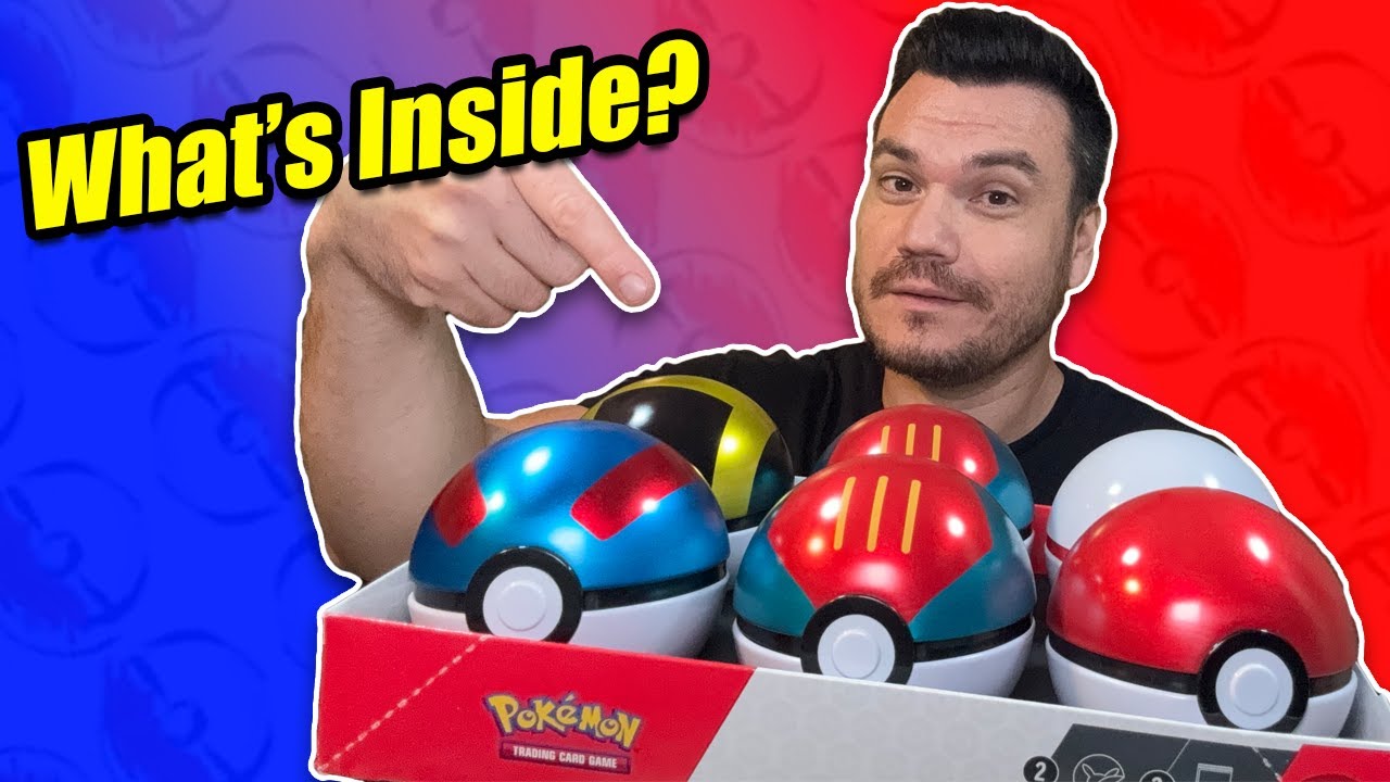 New Pokeball Tins for Winter 2021! Pokemon Card Opening - YouTube