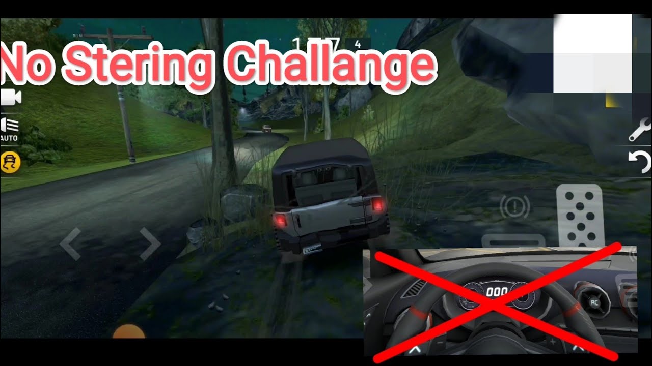 Driving Car without stering.#gaming #game #extreme #car