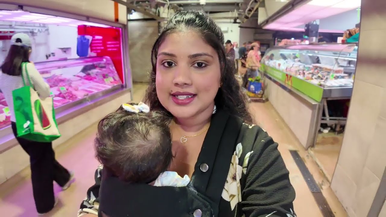 Family Day Out at Queen Victoria Market! 🇦🇺 Baby's First Market Visit | Telugu Vlogs