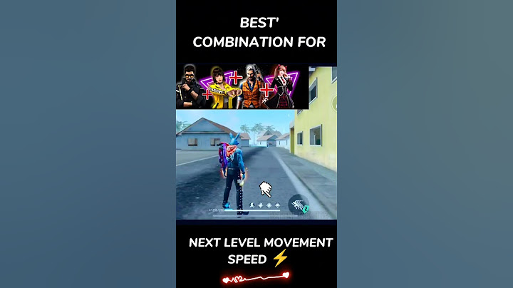 movement speed ⚡ headshot character combination in free fire #shortsfeed #tgrnrz #tondegamer #short