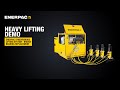 Heavy lifting demonstration of the enerpac synchronous lifting system  bridge bearing replacement