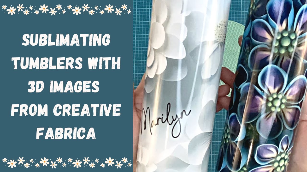 3D Tumbler Sublimation Transfers – Classy Crafts