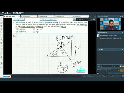 AIATS Test 03 Code C For Class XI Studying PHYSICS Med 2019 Q11 to 15 - AIATS Test 03 Code C For Class XI Studying PHYSICS Med 2019 Q11 to 15