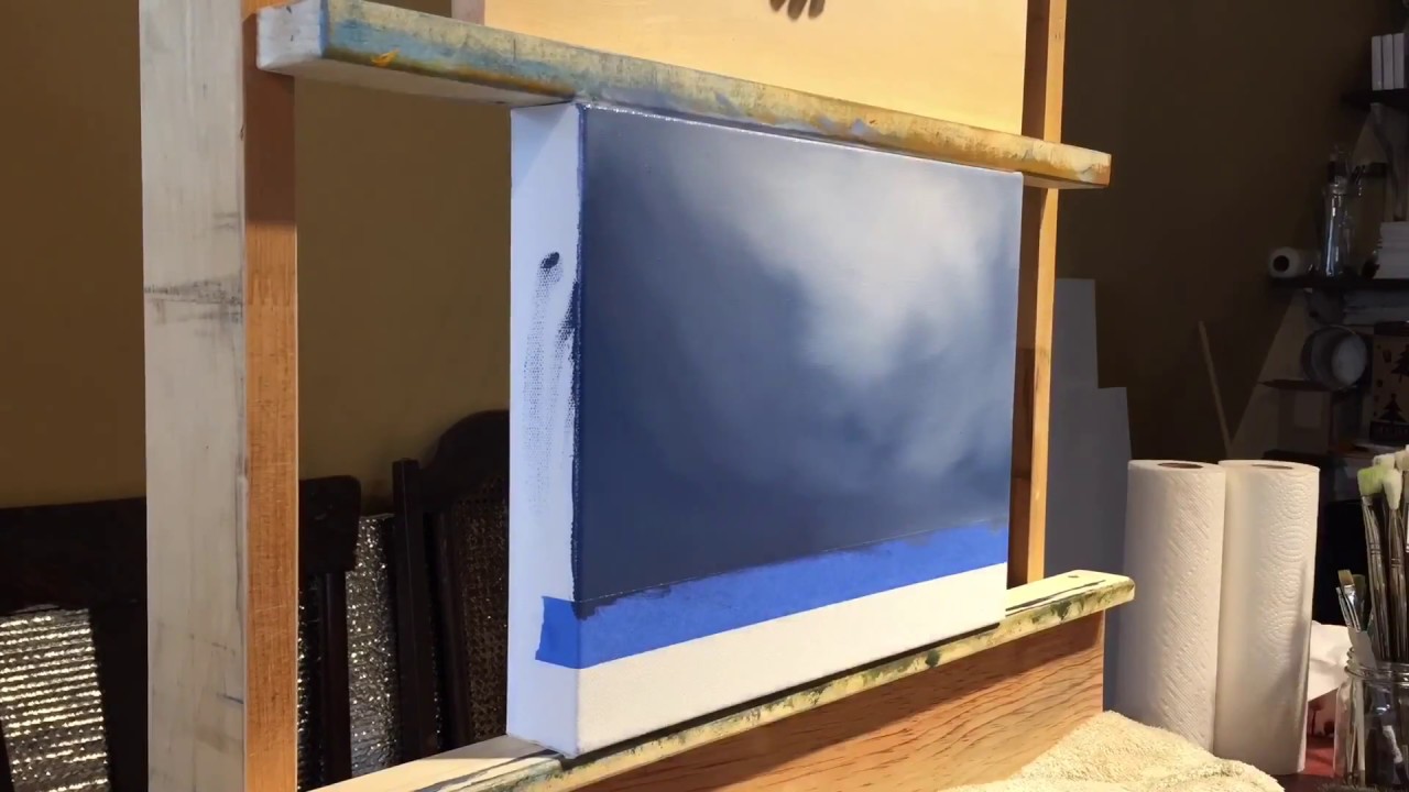 One hour painting timelapse YouTube